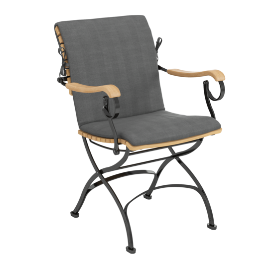 Fontenay krzesło z podłokietnikami z teaku