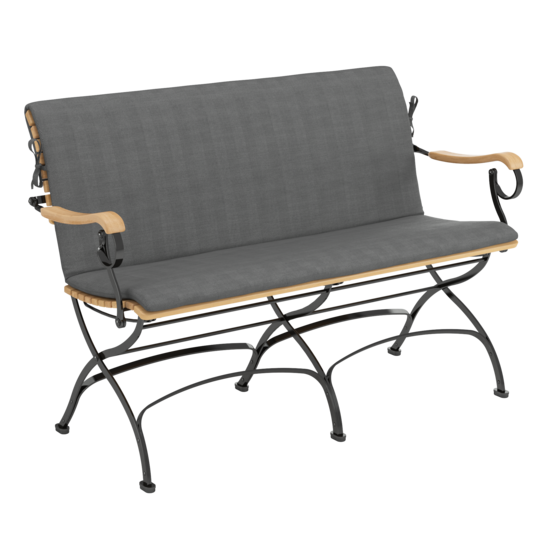 Ławka Fontenay 130 z drewna tekowego