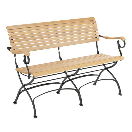 Ławka Fontenay 130 z drewna tekowego