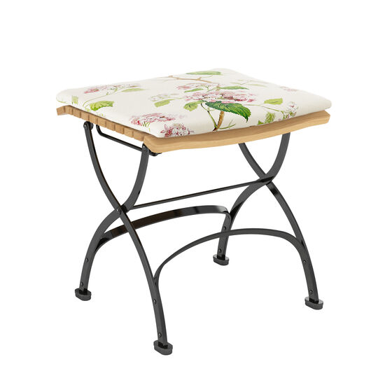 Taboret Fontenay z drewna tekowego