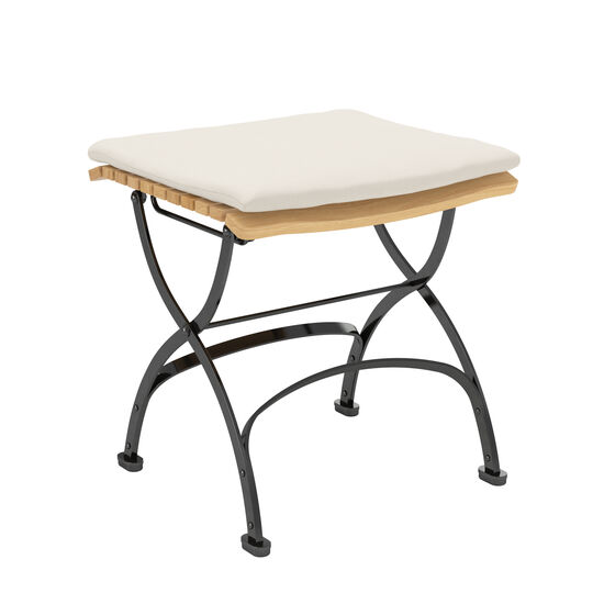 Taboret Fontenay z drewna tekowego