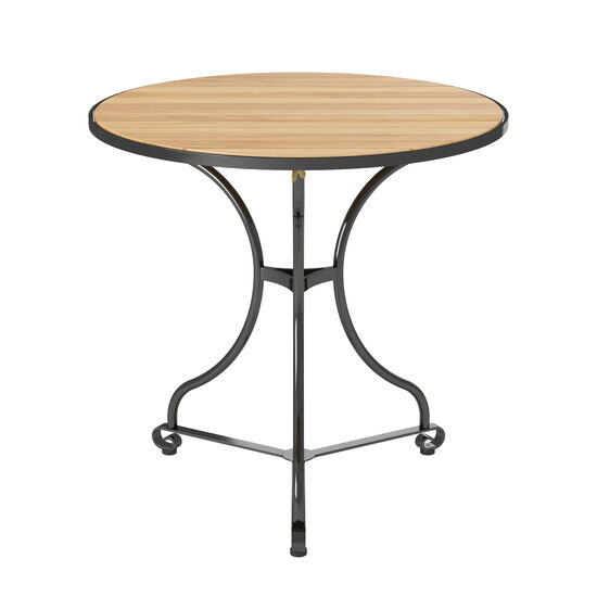 Okrągły stół Fontenay 75, listwy z teaku