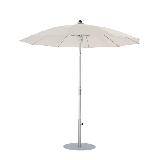 Parasol Toscana o średnicy 2,20 m, kolor: koć słoniowa, maszt aluminiowy