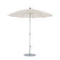 Parasol Toscana o średnicy 2,20 m, kolor: koć słoniowa, maszt aluminiowy