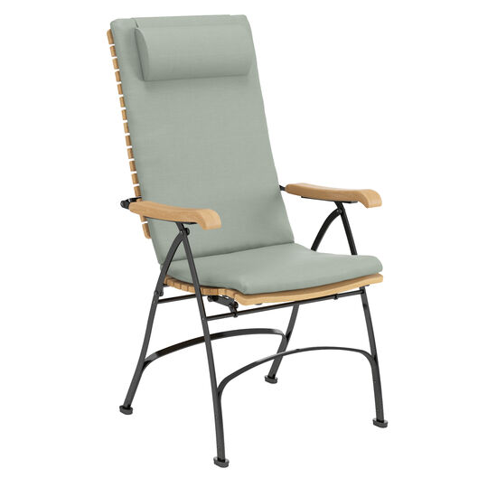 Leżak Fontenay z drewna tekowego