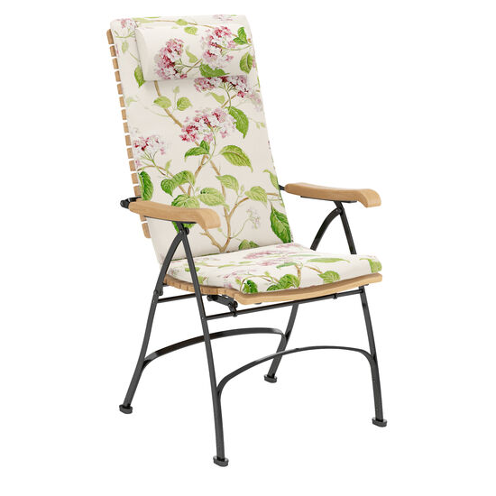 Leżak Fontenay z drewna tekowego