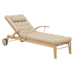 Poduszka do leżanki Hamptons wzór "Piasek morski"