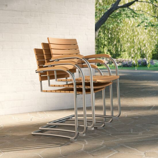 Krzesło bujane Bolero z teaku