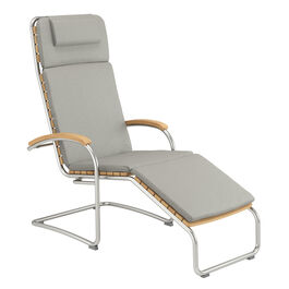 Poduszka do leżaka Bolero, teak, wzór "Stone"