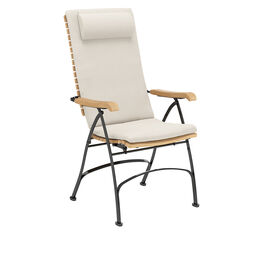 Poduszka na leżak Fontenay dwuczęściowa, wzór "Linum"