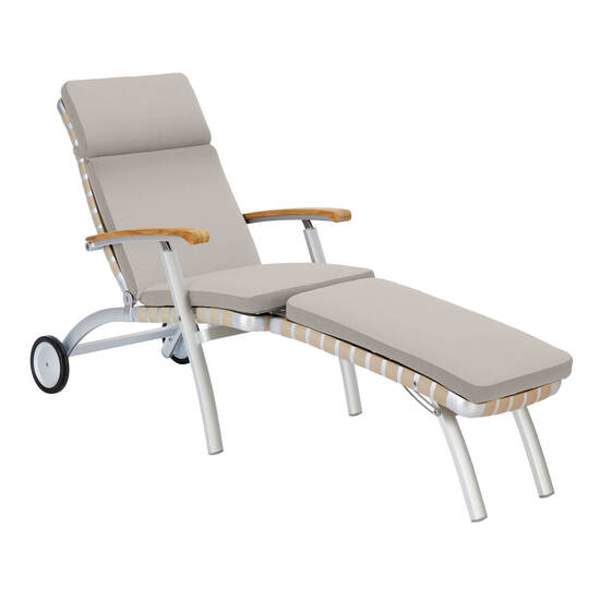 Poduszka na krzesło plażowe United States z podnóżkiem, wzór "Stone"