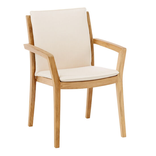 Krzesło z podłokietnikami Valencia, Teak