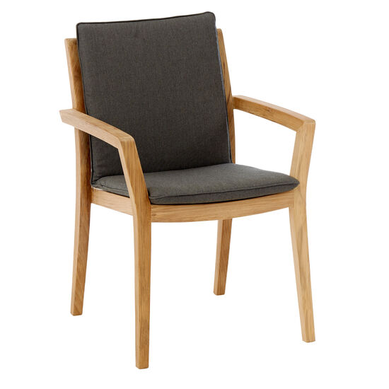 Krzesło z podłokietnikami Valencia, Teak