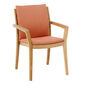 Krzesło z podłokietnikami Valencia, Teak