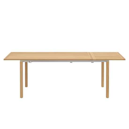 Stół rozkładany Portland, teak, 165-225 x 90