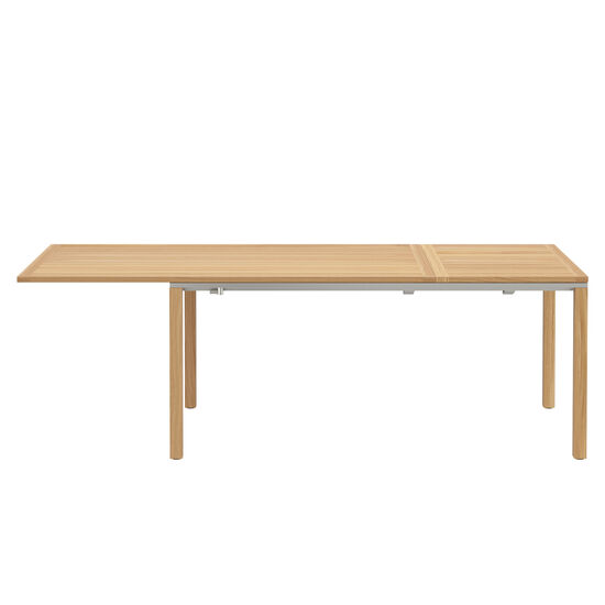 Stół rozkładany Portland, teak, 165-225 x 90