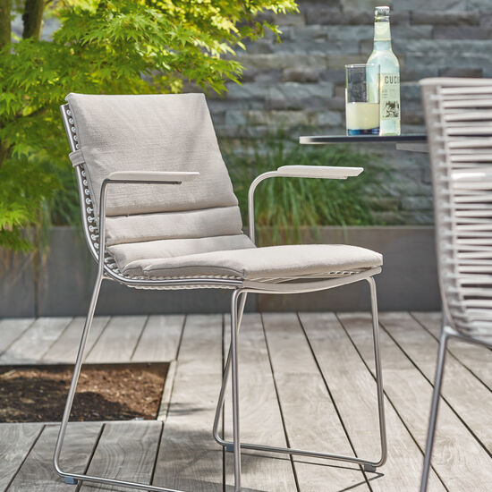 Poduszka do Krzesła/Akrmelehnstuhl Wzór "Linum"