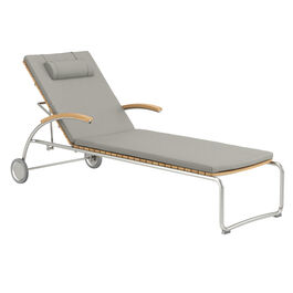 Poduszka na leżak Bolero Teak wzór "Stone"