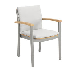 Poduszka na krzesło z podłokietnikami Monterey Silk, wzór "Crystal"