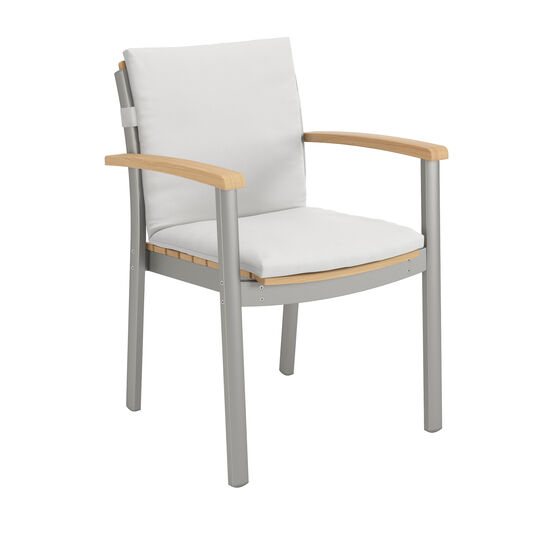 Poduszka na krzesło z podłokietnikami Monterey Silk, wzór "Crystal"