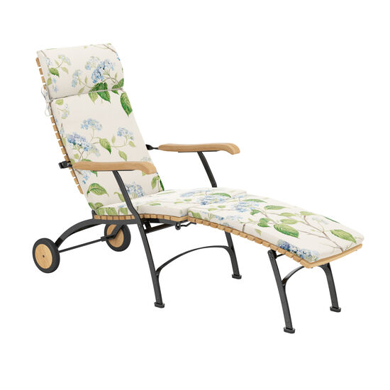 Leżak Fontenay z drewna tekowego