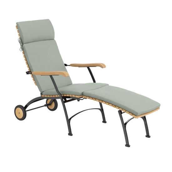 Leżak Fontenay z drewna tekowego