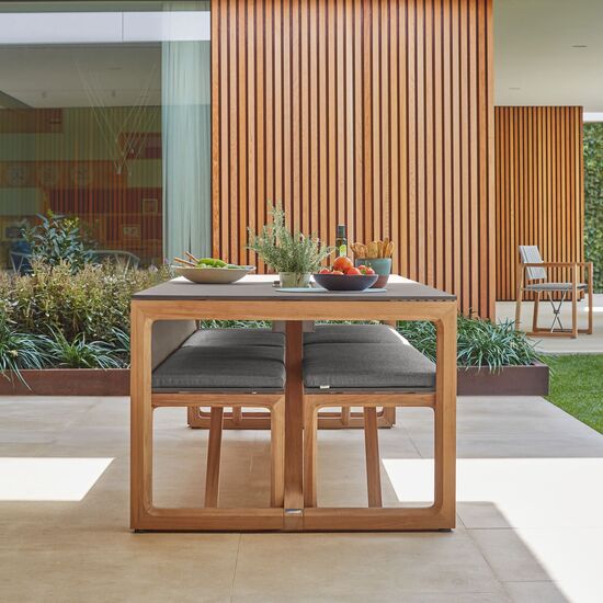 Ławka Trey z oparciem