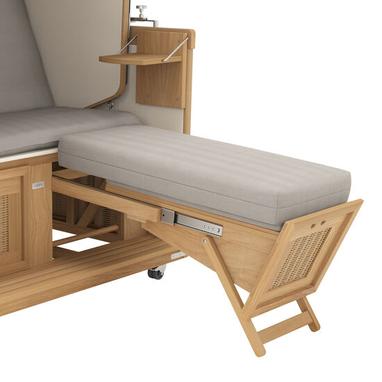 Kosz plażowy, wzór "Hazel"