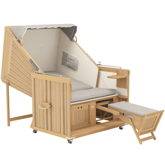 Kosz plażowy, wzór "Hazel"