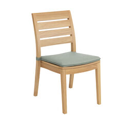 Poduszka na krzesło Valencia, wzór "Mineral" z lamówką