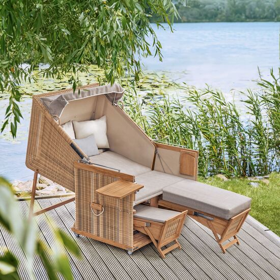 Długa poduszka do kosza plażowego "Hazel"