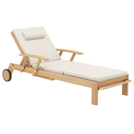 Poduszka na leżankę Cap Ferrat, wzór "Linum"