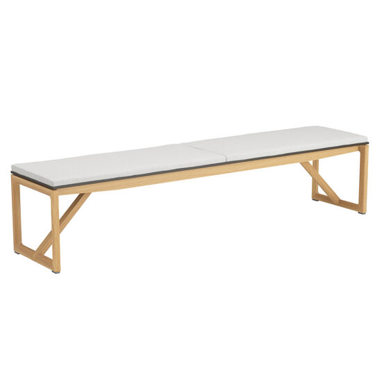 Poduszka siedziskowa na ławkę Trey 210 bez oparcia, wzór "Crystal"