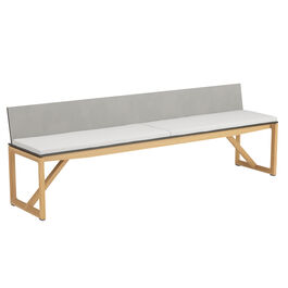 Poduszka siedziska do ławki Trey 210, wzór "Crystal"