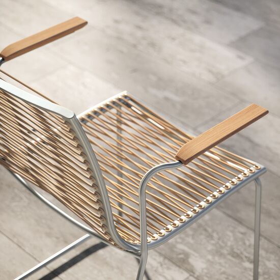 Krzesło z Podłokietnikami Pan Brązowe