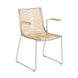 Krzesło z Podłokietnikami Pan Brązowe