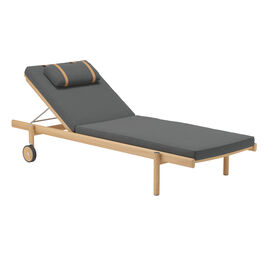 Poduszka na leżankę Cavo, wzór "Antracyt"