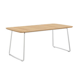 Stół Amari 180 x 90 cm z blatem z drewna tekowego