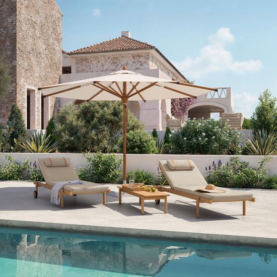 Cavo Lounge Stolik kawowy 140 x 45 teak