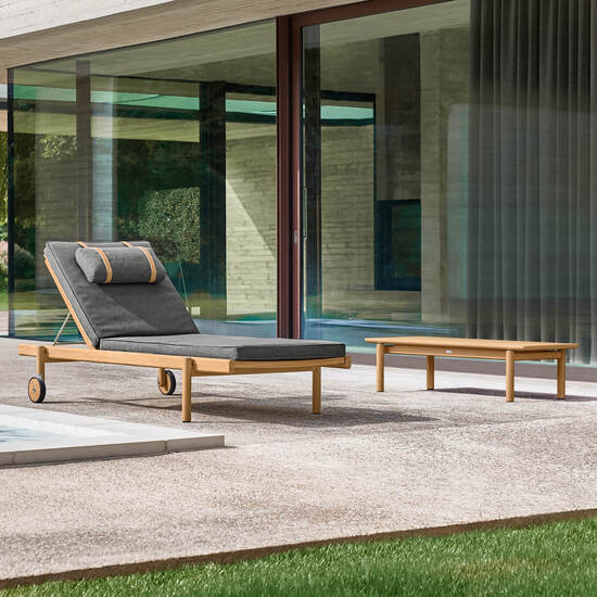 Cavo Lounge Stolik kawowy 140 x 45 teak