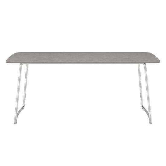 Stół Amari o wymiarach 180 x 90 cm z blatem z żywicy syntetycznej w kolorze "Shade"