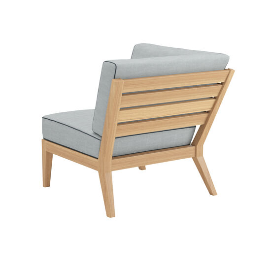 Valencia Lounge element narożny, w komplecie poduszki we wzorze "River/Keder Baltic"