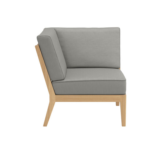 Valencia Lounge element narożny, w komplecie poduszki we wzorze "Stone/Keder Taupe"