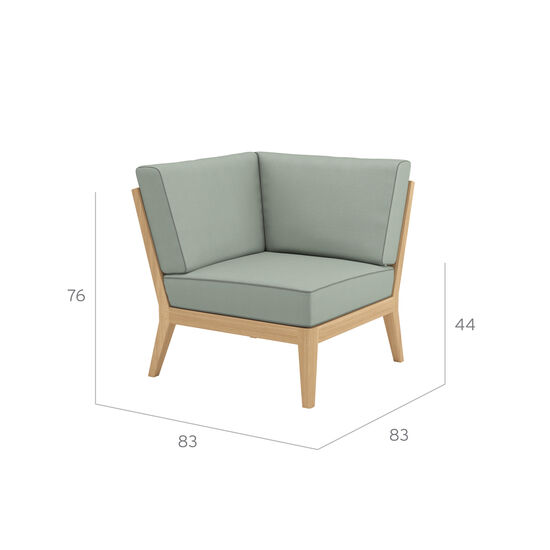 Valencia Lounge Zestaw w kolorze Mineral/Taupe