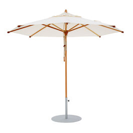 Parasol Liguria o średnicy 2,80 m, kolor; kość słoniowa