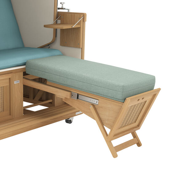 Długa poduszka do kosza plażowego "Sinfonia"