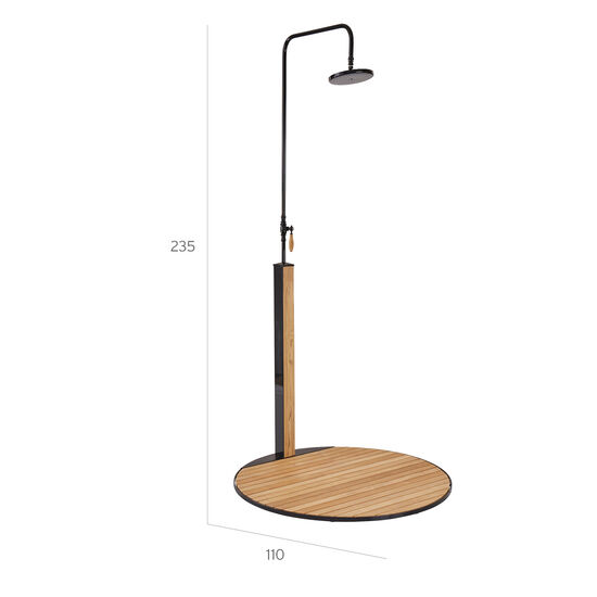 Fontenay Ogrodowy zestaw prysznicowy