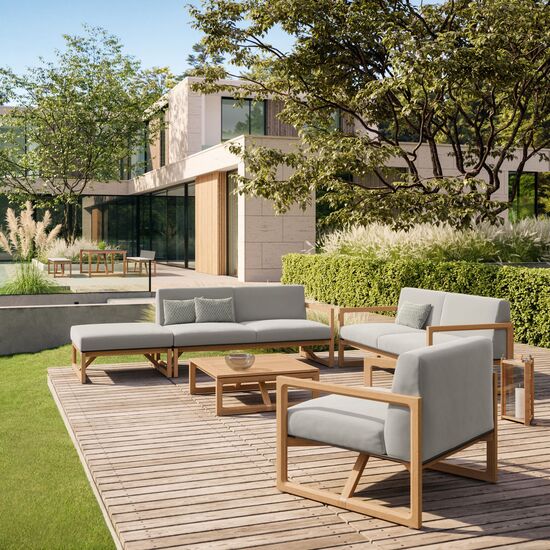 Fotel Trey z poduszką, wzór "Crystal"