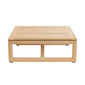 Stolik kawowy do zestawu Trey 80 x 80 z drewna tekowego