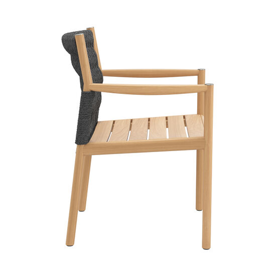 Cavo krzesło z podłokietnikami, antracyt